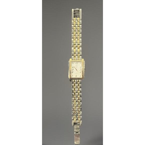 VTG Paul Sebastian Women's Bracelet Quartz Watch Rectangle Dial 27mm New Battery - Picture 2 of 8